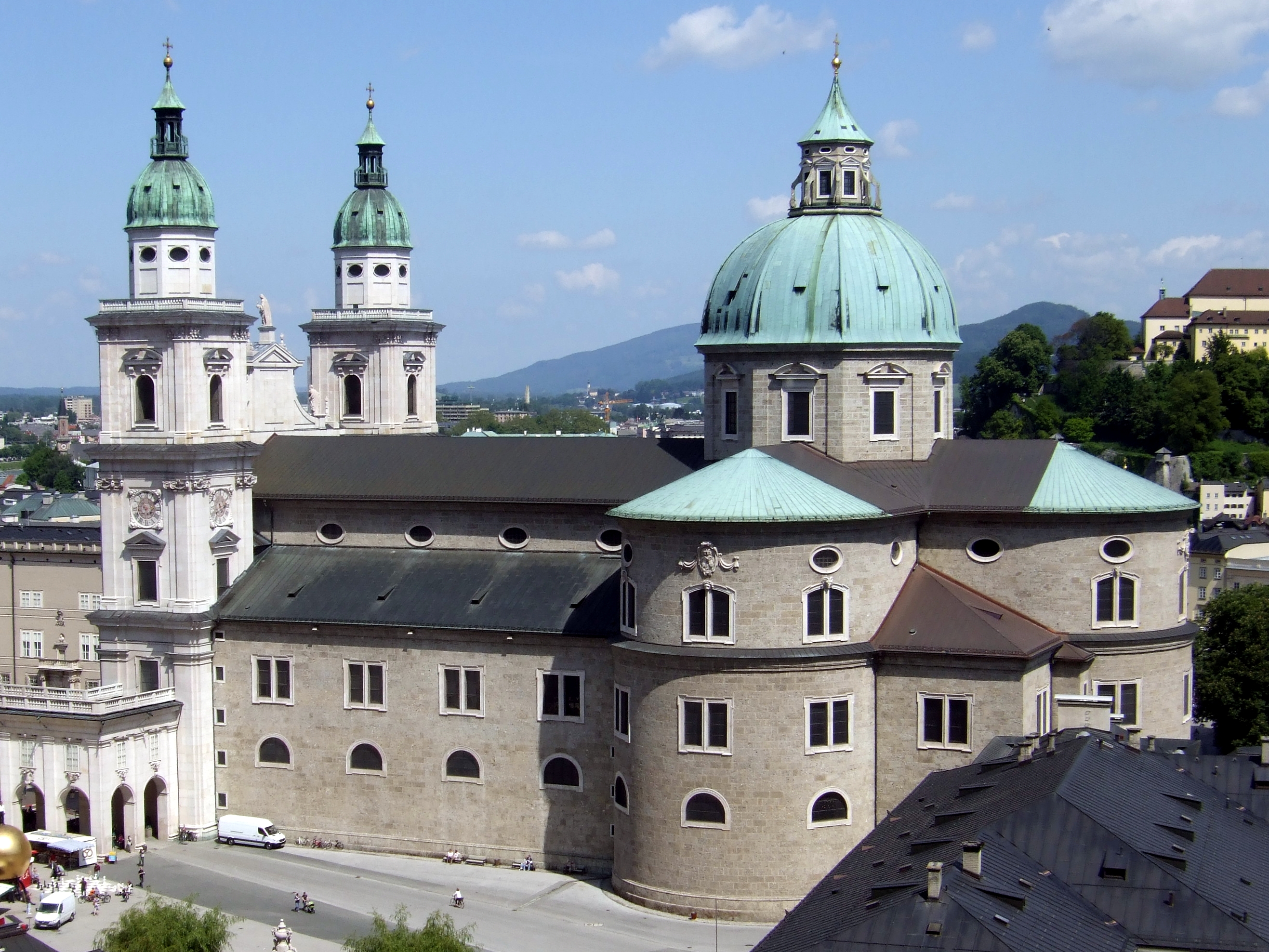 Salzburg Cathedral_as_seen_from_Festungsgasse
